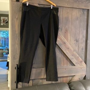 DKNY Jeans grey Slacks elastic waist women’s XXL